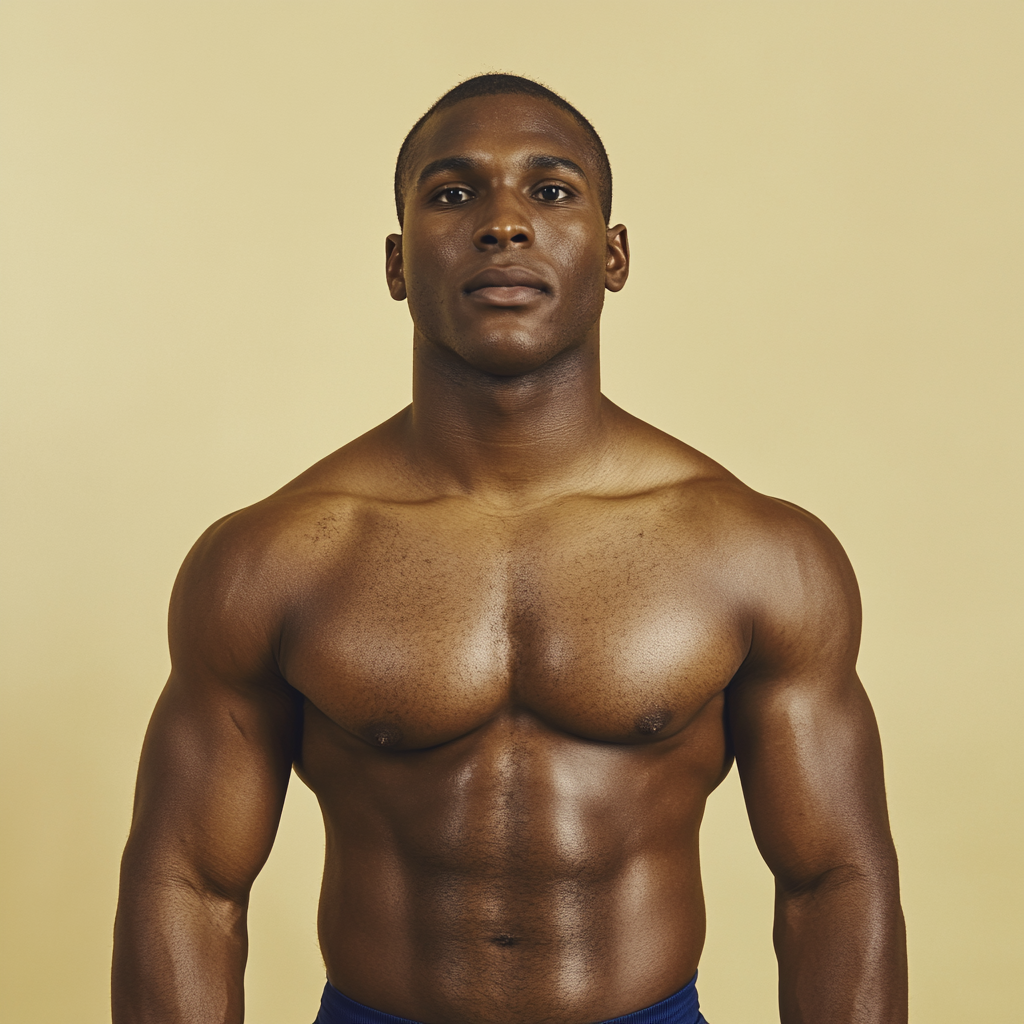 Example of 14% body fat